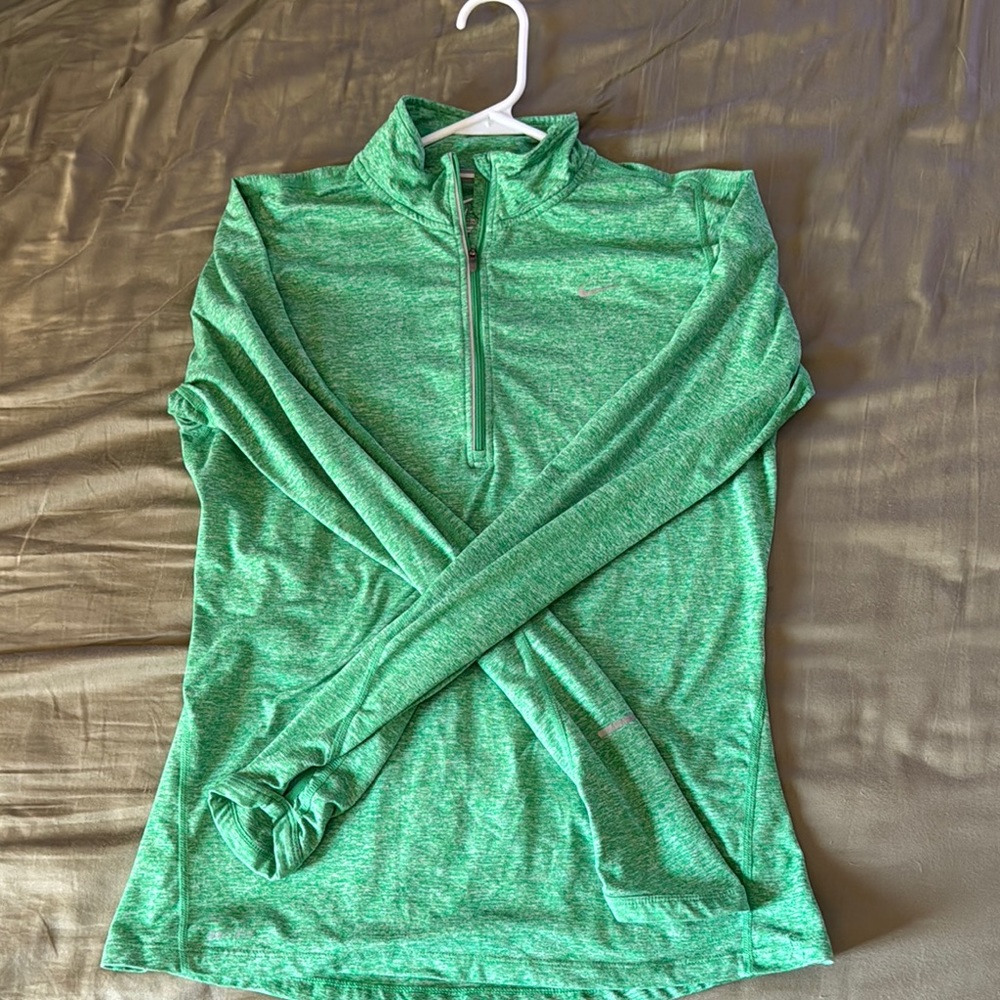 Nike Green Long Sleeve Women's Tee